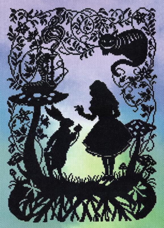 XFT4P Набір для вишивання хрестом Alice in Wonderland "Аліса в країні чудес" | інтернет-магазин 'Елена-Рукоделие'