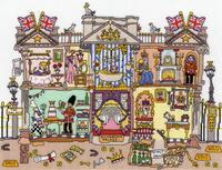 xct30 набор для вышивания крестом buckingham palace "букингемский дворец" bothy threads | интернет-магазин Елена-Рукоделие