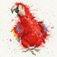 XHD26 Набір для вишивання хрестом Parrot On Parade "Попугай на параде" | інтернет-магазин 'Елена-Рукоделие'