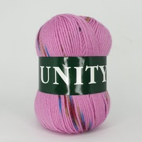 пряжа vita unity (віта юніті) 2044 рожевий меланж | интернет-магазин Елена-Рукоделие