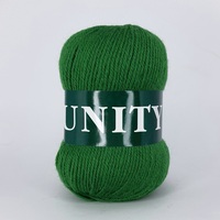 пряжа vita unity (вита юнити) 2026 зеленый | интернет-магазин Елена-Рукоделие