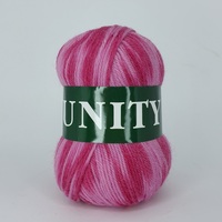 пряжа vita unity (вита юнити) 2074 розовый меланж | интернет-магазин Елена-Рукоделие