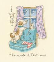 фото XAJ17 Набір для вишивання хрестом The magic of Christmas "Магія Різдва" Bothy Threads