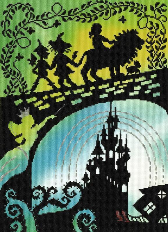XFT7P Набір для вишивання хрестом Wizard of Oz "Чарівник країни Оз" Bothy Threads | інтернет-магазин 'Елена-Рукоделие'