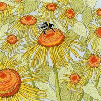 фото XFY2 Набір для вишивання хрестом Sunflower Garden "Соняшниковий сад"