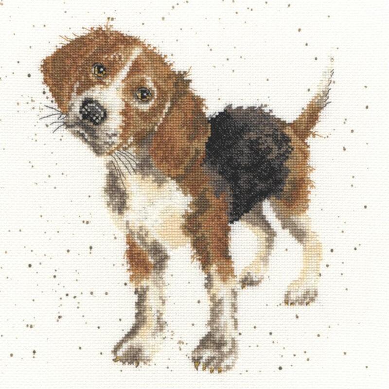 xhd12 набор для вышивания крестом beagle "бигль" bothy threads | интернет-магазин Елена-Рукоделие