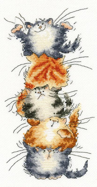 xms27 набор для вышивания крестом top cat "кошки" bothy threads | интернет-магазин Елена-Рукоделие