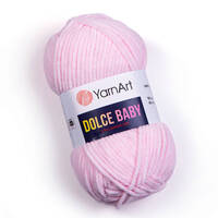 yarnart dolce baby/ярнарт дольче бебі 781 зефір рожевий | интернет-магазин Елена-Рукоделие