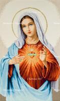 фото Набір для вишивання хрестиком Чарівна Мить М-462 "Діва Марія"