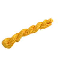 шнур нейлоновий, 1,5 м, жовтий пасмо | интернет-магазин Елена-Рукоделие