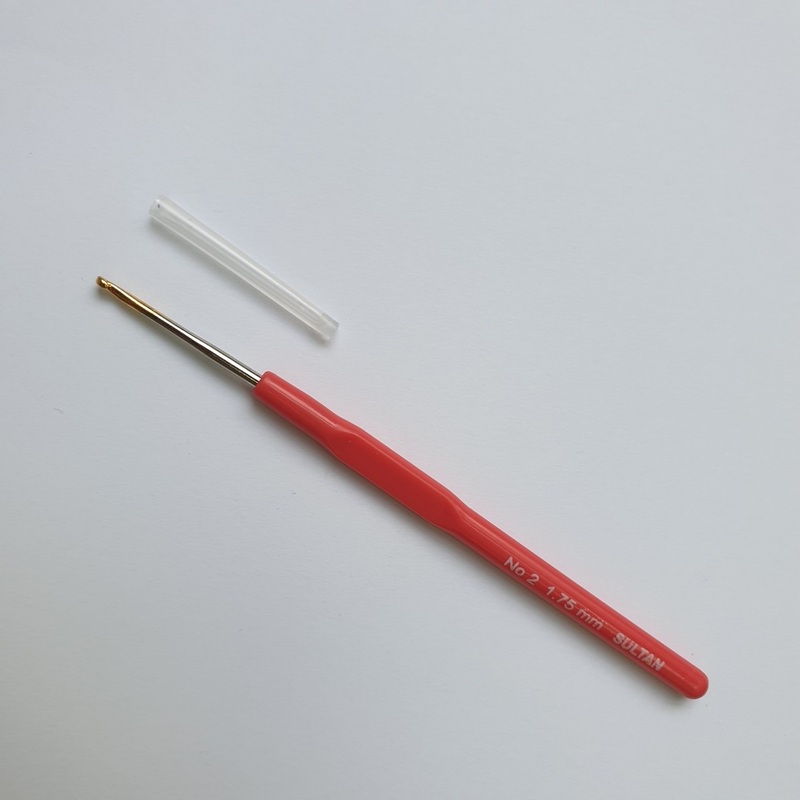 гачок sultan на пластиковій ручці  1.75 mm | интернет-магазин Елена-Рукоделие