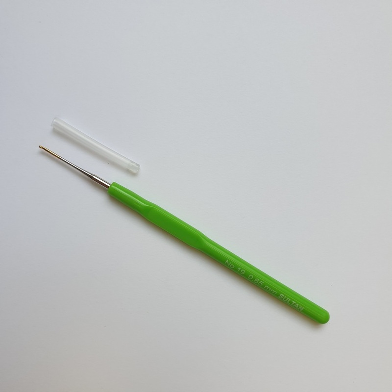 гачок sultan на пластиковій ручці 0.65 mm | интернет-магазин Елена-Рукоделие