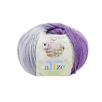 alize baby wool batik / алізе бебі вул батік 2167 фіолетовий | интернет-магазин Елена-Рукоделие