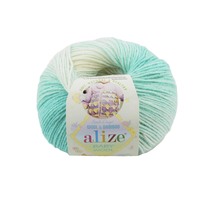 фото alize baby wool batik / алізе бебі вул батік 6317 ніжна бірюза