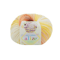 alize baby wool batik / алізе бебі вул батік 7721 кульбаба | интернет-магазин Елена-Рукоделие