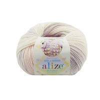 фото alize baby wool batik / алізе бебі вул батік 6554 крем