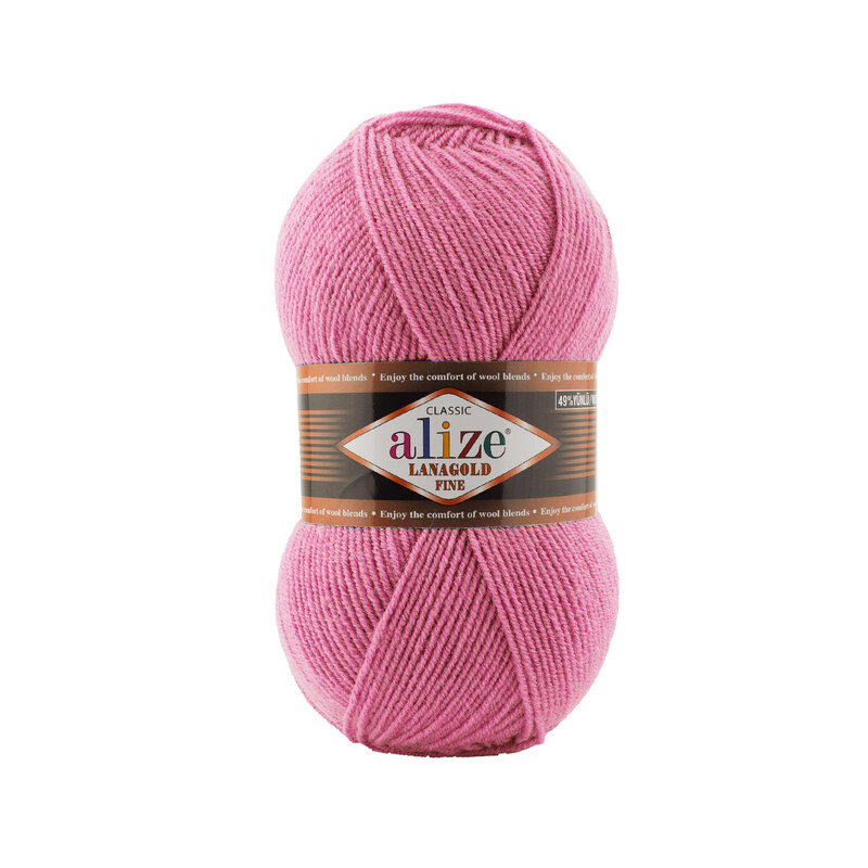 Alize lana gold fine / Алізе лана голд файн 178 темно рожевий | интернет-магазин Елена-Рукоделие