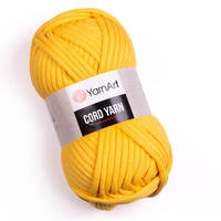 yarnart cord yarn / ярнарт кордярн 764 жовтий | интернет-магазин Елена-Рукоделие