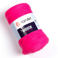yarnart ribbon / ярнарт ріббон 803 фуксія | интернет-магазин Елена-Рукоделие
