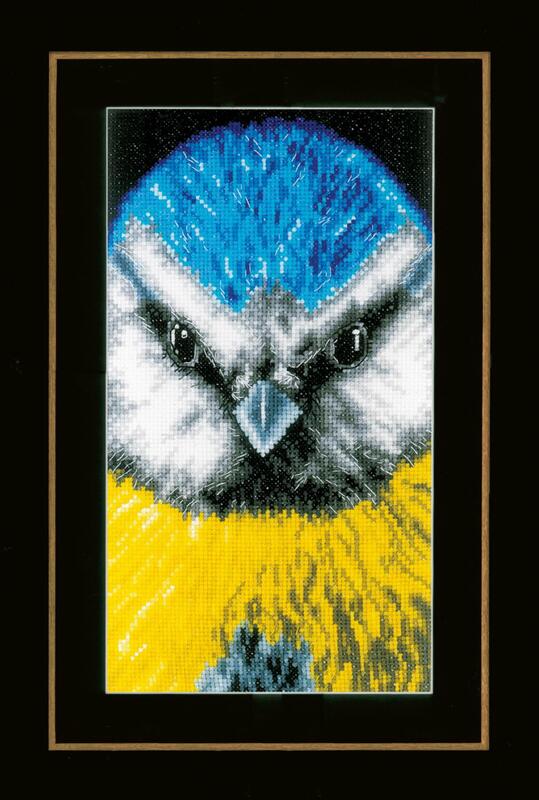PN-0200490 Набір для вишивки хрестом LanArte "Блакитна синиця | інтернет-магазин 'Елена-Рукоделие'
