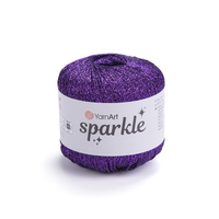 фото пряжа yarnart sparkle / ярнарт спаркл 1342 фіолетовий