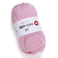 yarnart  alpine alpaca new/ ярнарт альпіна альпака нью 1445 рожевий | интернет-магазин Елена-Рукоделие