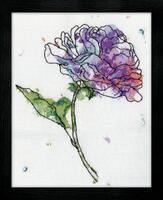 2972 набір для вишивання лілова квітка design works | інтернет-магазин 'Елена-Рукоделие'