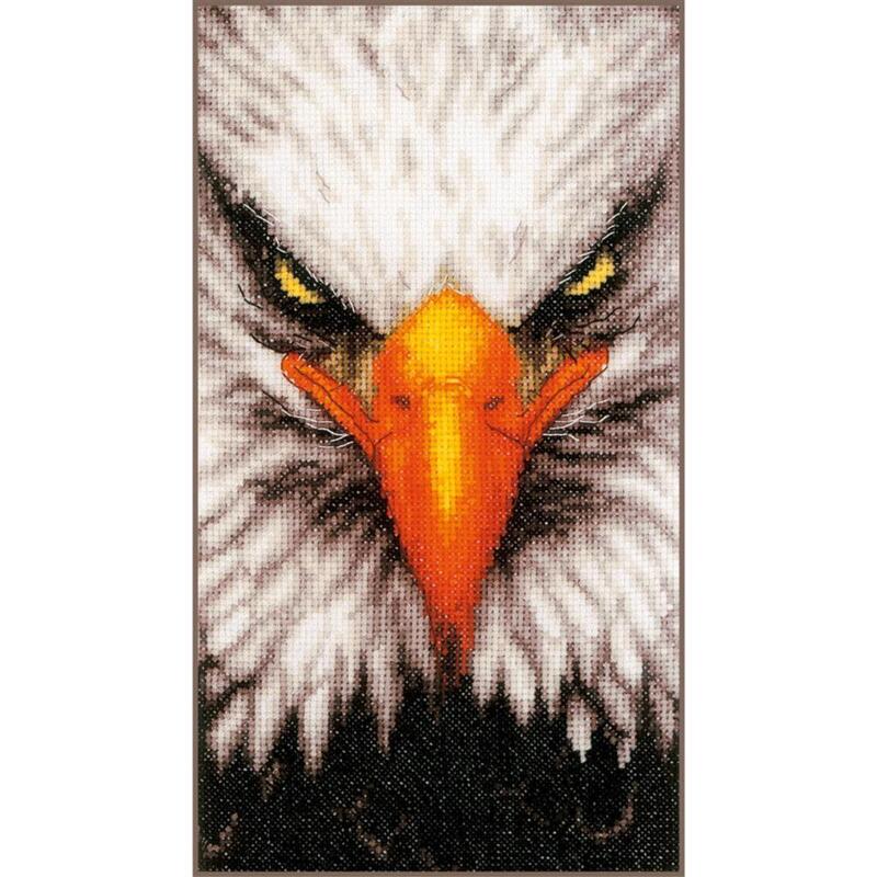 pn-0199444 набір для вишивки хрестом lanarte "орел" | інтернет-магазин 'Елена-Рукоделие'