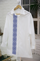 фото набір для вишивання сучасної сорочки "східно-подільска краса" с2 біла