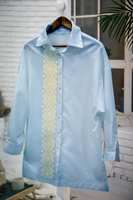 фото набір для вишивання сучасної сорочки "східно-подільска краса" с2 голуба